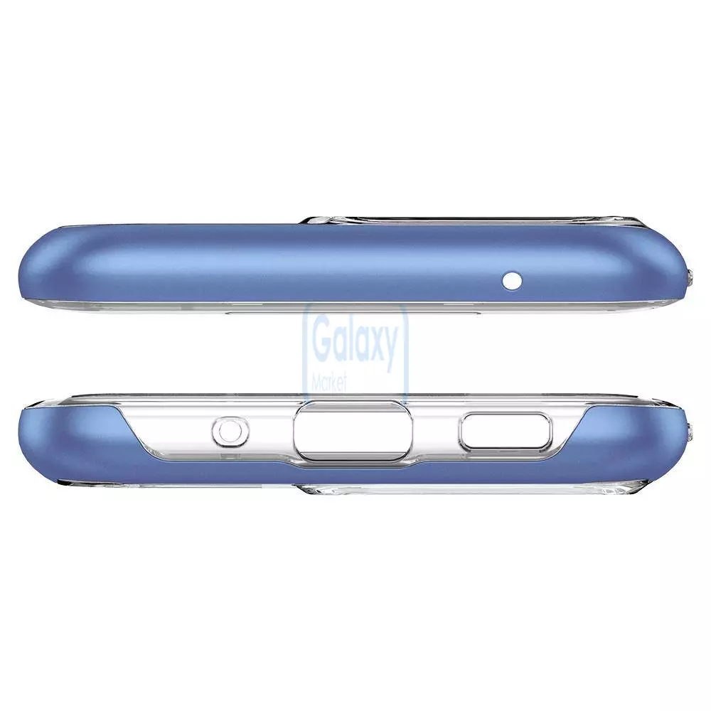 Чехол бампер Caseology Skyfall Flex для Samsung Galaxy S20 Ultra Ocean Blue (Синий Океан)