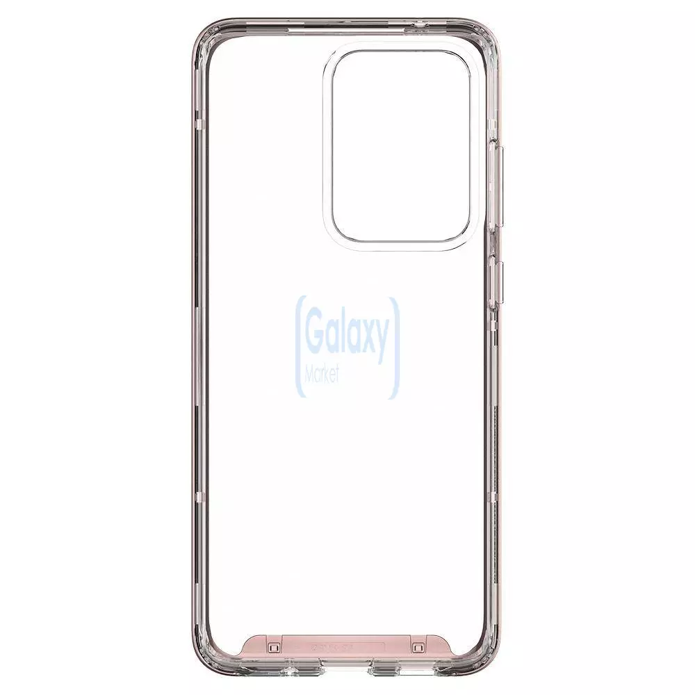 Чехол бампер Caseology Skyfall Flex для Samsung Galaxy S20 Ultra Pink Sand (Розовый песок)