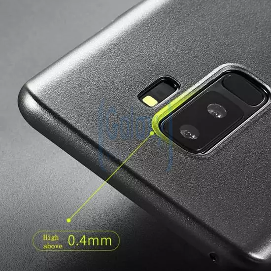 Чехол бампер Benks Lollipop Case для Samsung Galaxy S9 Matte Black (Матовый Черный)
