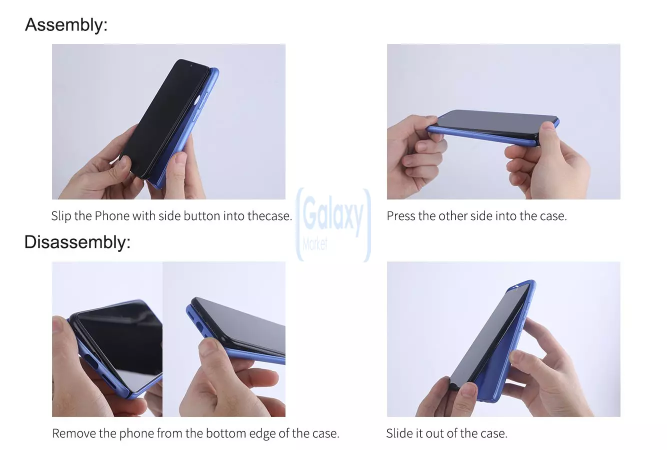 Чехол бампер Nillkin Super Frosted Shield для Samsung Galaxy M21 Blue (Синий)