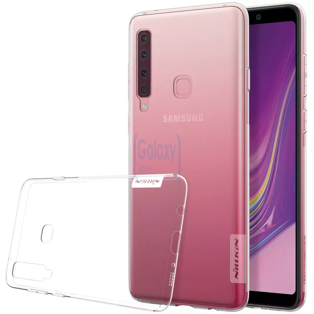 Чехол бампер Nillkin TPU Nature Case для Samsung Galaxy A9 2018 White (Белый)