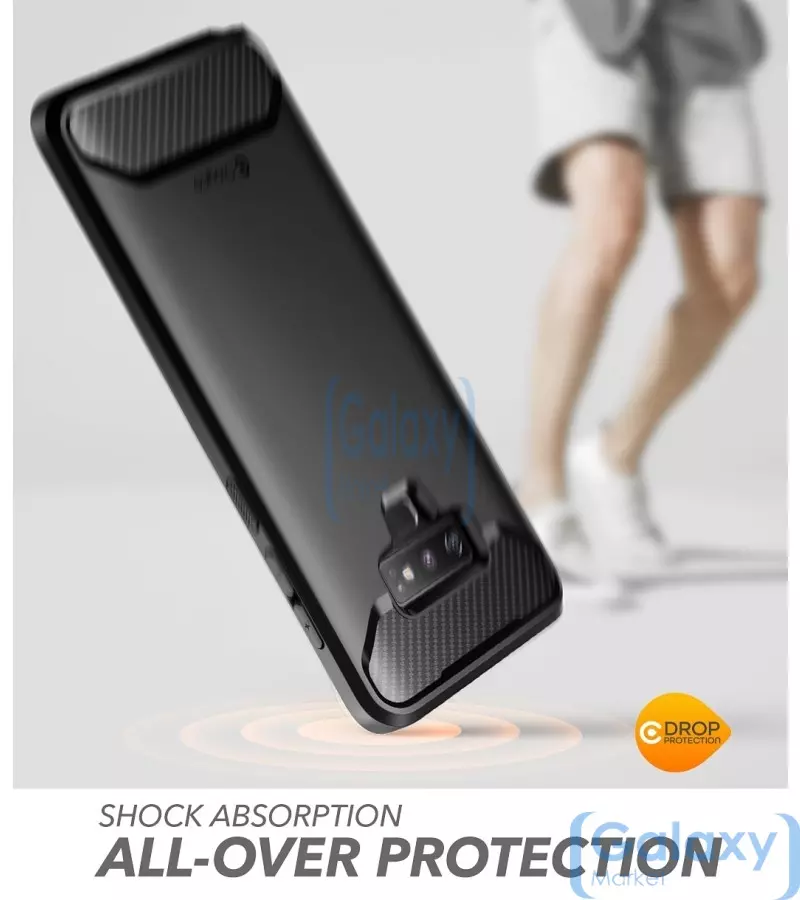 Чехол бампер Clayco Xenon Full-Body Case для Samsung Galaxy Note 9 Black (Черный)