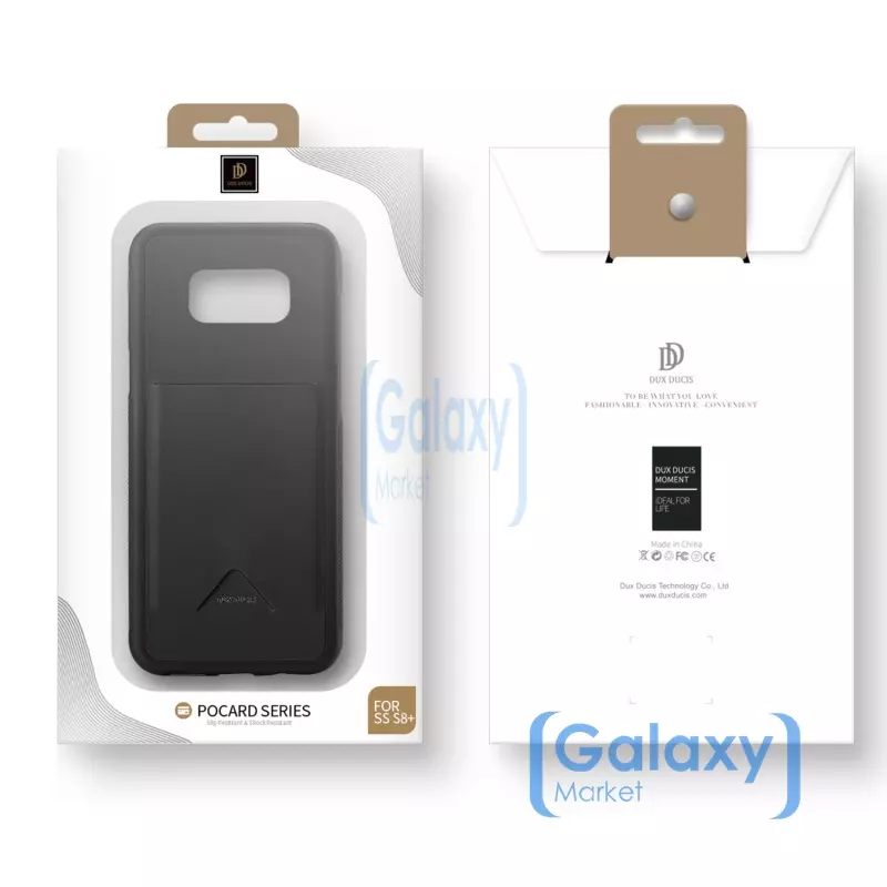 Чехол бампер Dux Ducis Pocard Case для Samsung Galaxy S8 Plus Black (Черный)