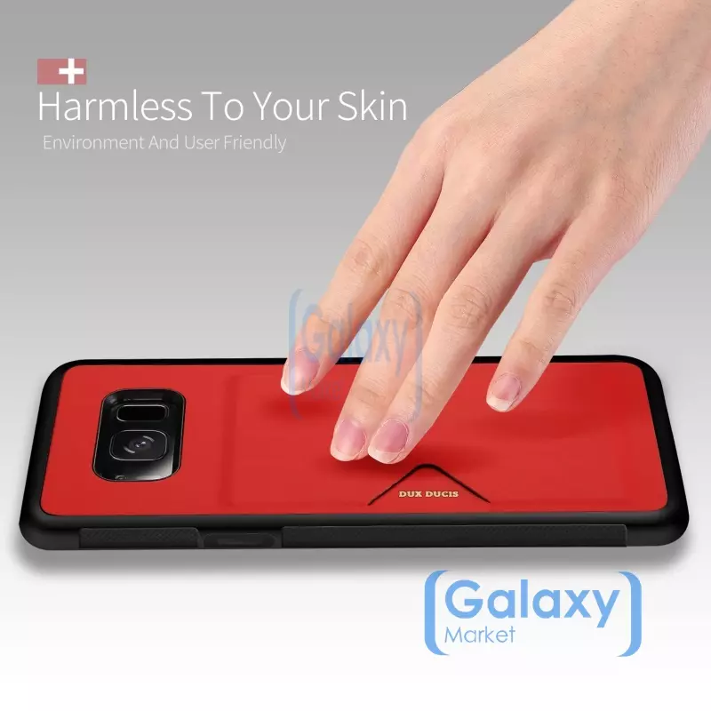 Чехол бампер Dux Ducis Pocard Case для Samsung Galaxy S8 Plus Red (Красный) Чехол бампер Dux Ducis Pocard Case для Samsung Galaxy S8 Plus Red (Красный)