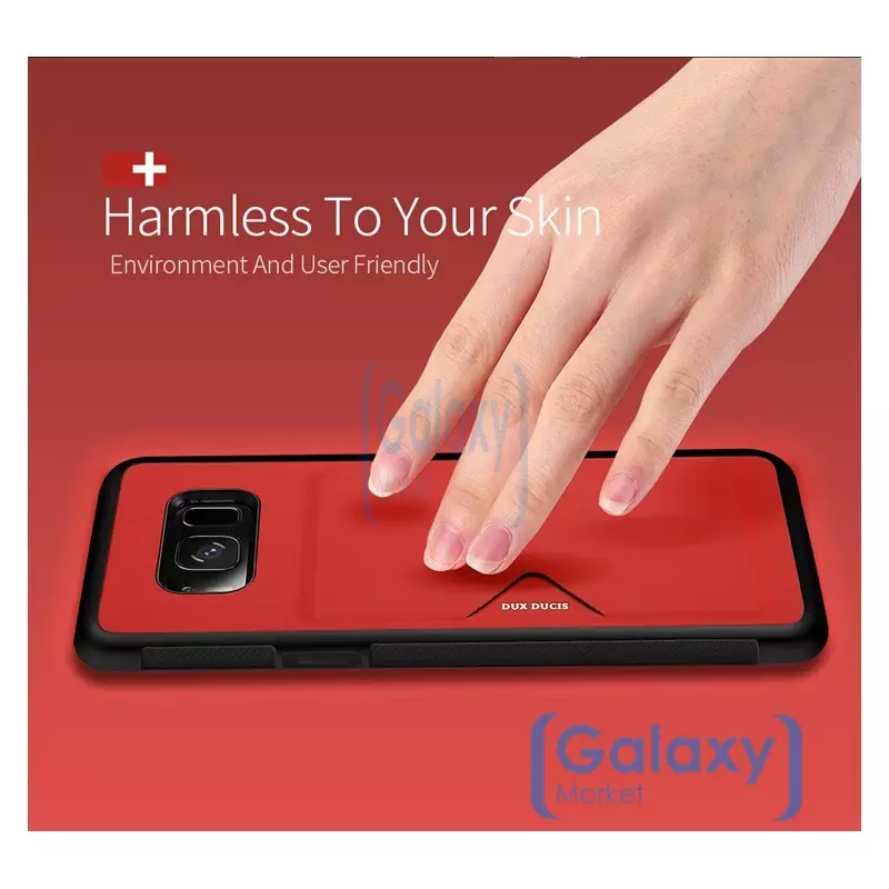 Чехол бампер Dux Ducis Pocard Case для Samsung Galaxy S8 Plus Red (Красный) Чехол бампер Dux Ducis Pocard Case для Samsung Galaxy S8 Plus Red (Красный)