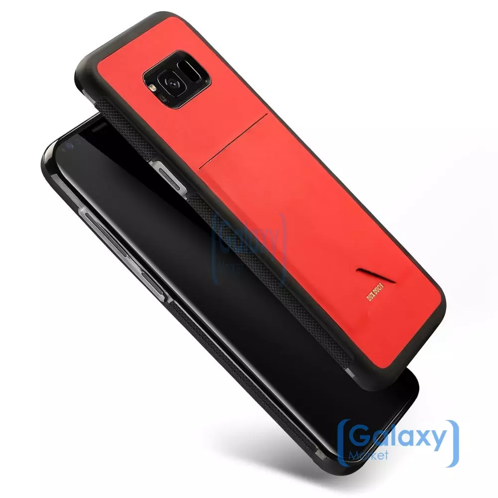 Чехол бампер Dux Ducis Pocard Case для Samsung Galaxy S8 Plus Red (Красный) Чехол бампер Dux Ducis Pocard Case для Samsung Galaxy S8 Plus Red (Красный)