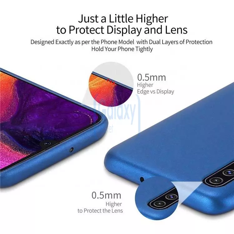 Чехол бампер Dux Ducis Skin Lite для Samsung Galaxy A50s Blue (Синий)