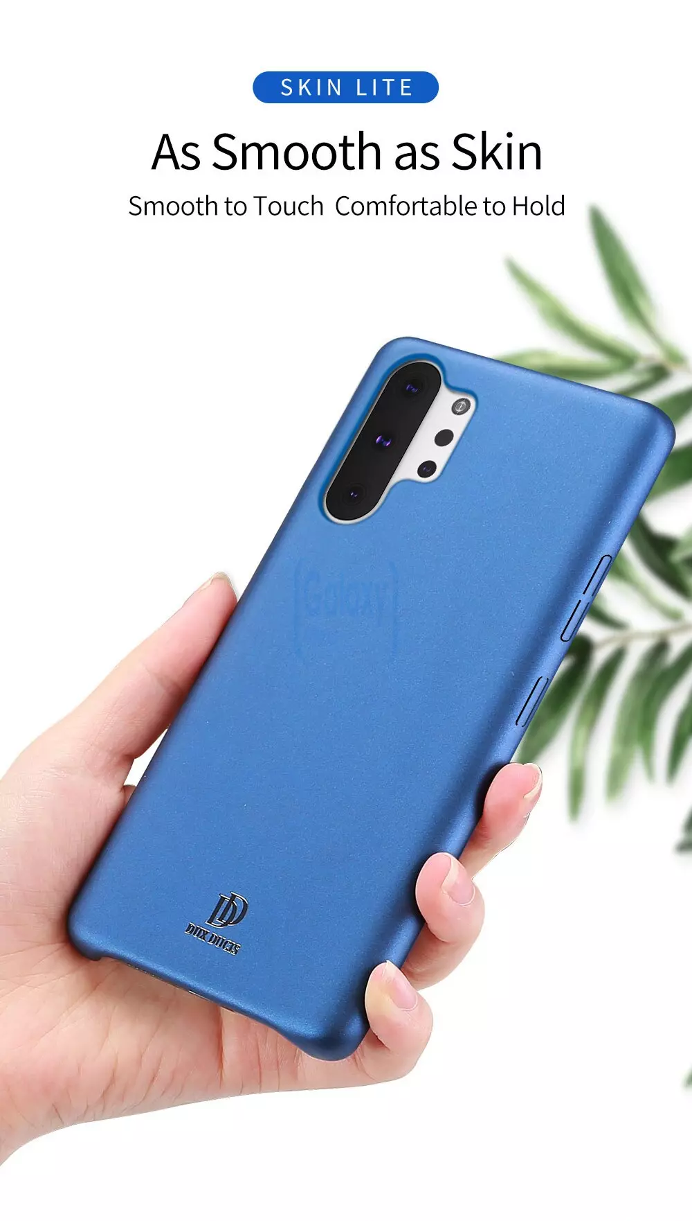 Чехол бампер Dux Ducis Skin Lite для Samsung Galaxy Note 10 Plus Blue (Синий)