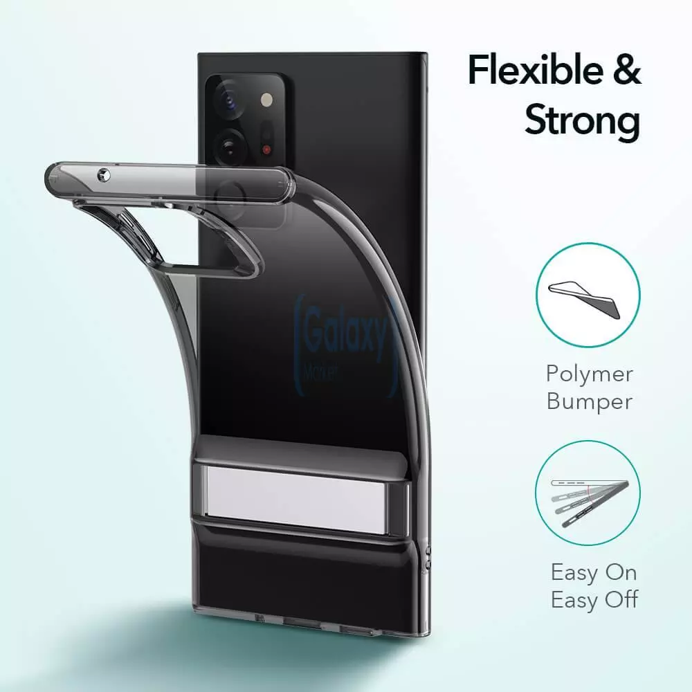 Чехол бампер ESR Air Shield Boost Case для Samsung Galaxy Note 20 Ultra Clear White (Прозрачный Белый) 4894240117484