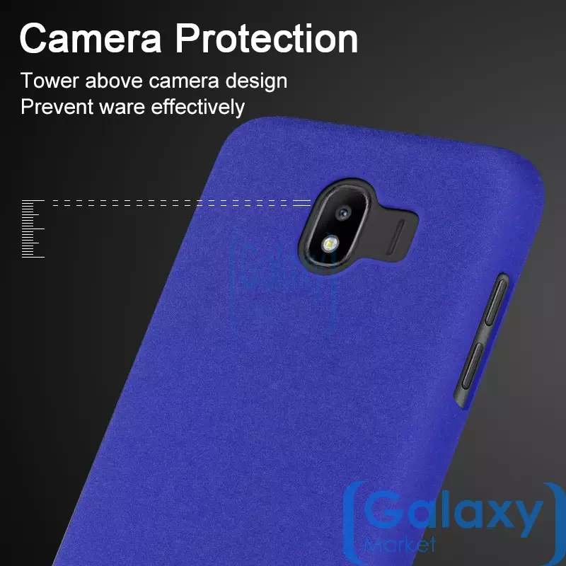 Чехол бампер Imak Cowboy Shell Series для Samsung Galaxy J4 2018 Blue (Синий)