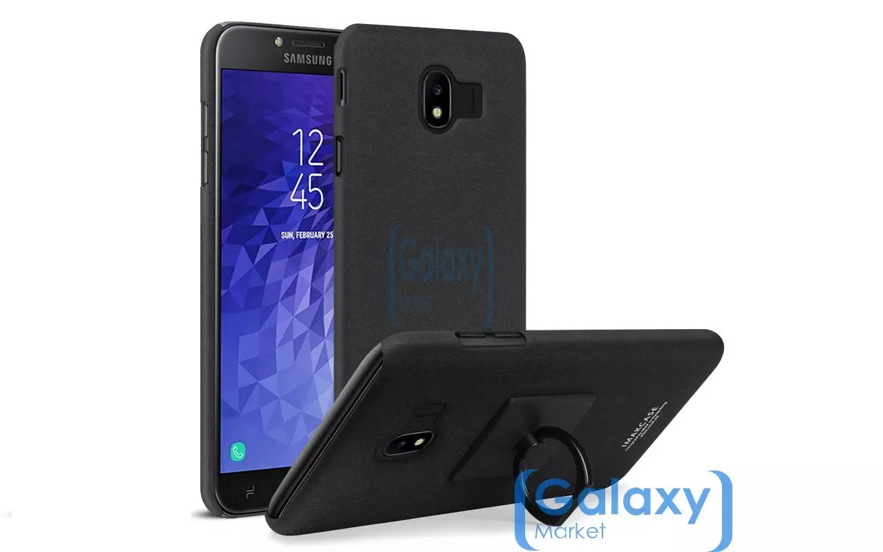Чехол бампер Imak Cowboy Shell Series для Samsung Galaxy J4 2018 Black (Черный)