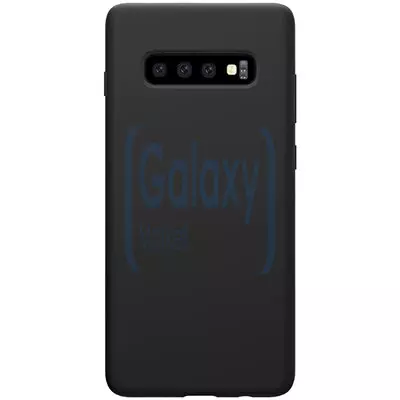 Чехол бампер Nillkin Pure Flex Case для Samsung Galaxy S10 Plus Black (Черный)