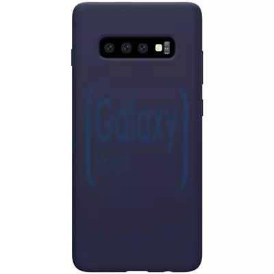Чехол бампер Nillkin Pure Flex Case для Samsung Galaxy S10 Blue (Синий)