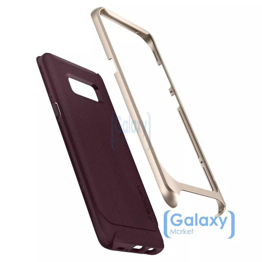 Чехол бампер Spigen Case Neo Hybrid Case для Samsung Galaxy S8 Burgundy (Бургундия)