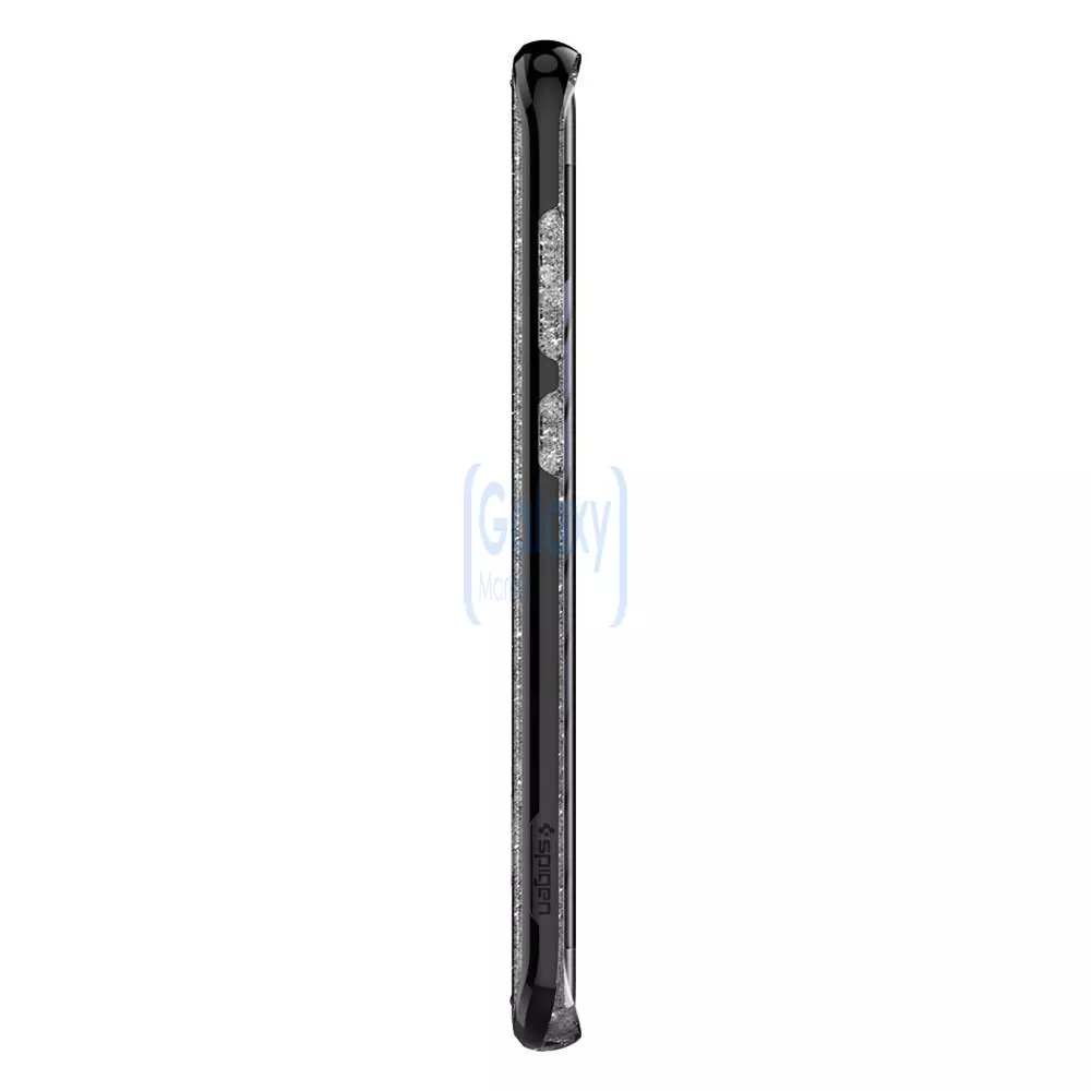 Чехол бампер Spigen Case Neo Hybrid Crystal Glitter для Samsung Galaxy S8 Space Quartz (Серый кварц)