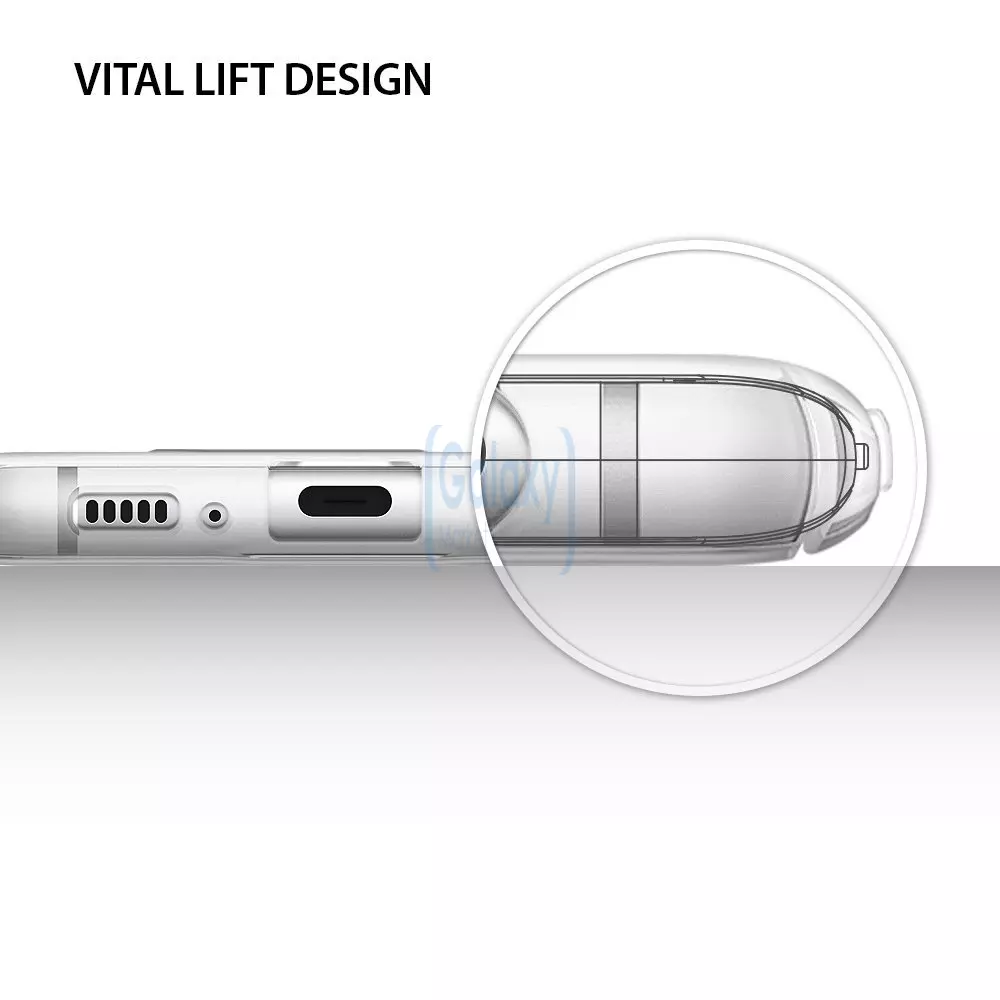 Чехол бампер Ringke Slim Case для Samsung Galaxy S8 Plus White (Білий)