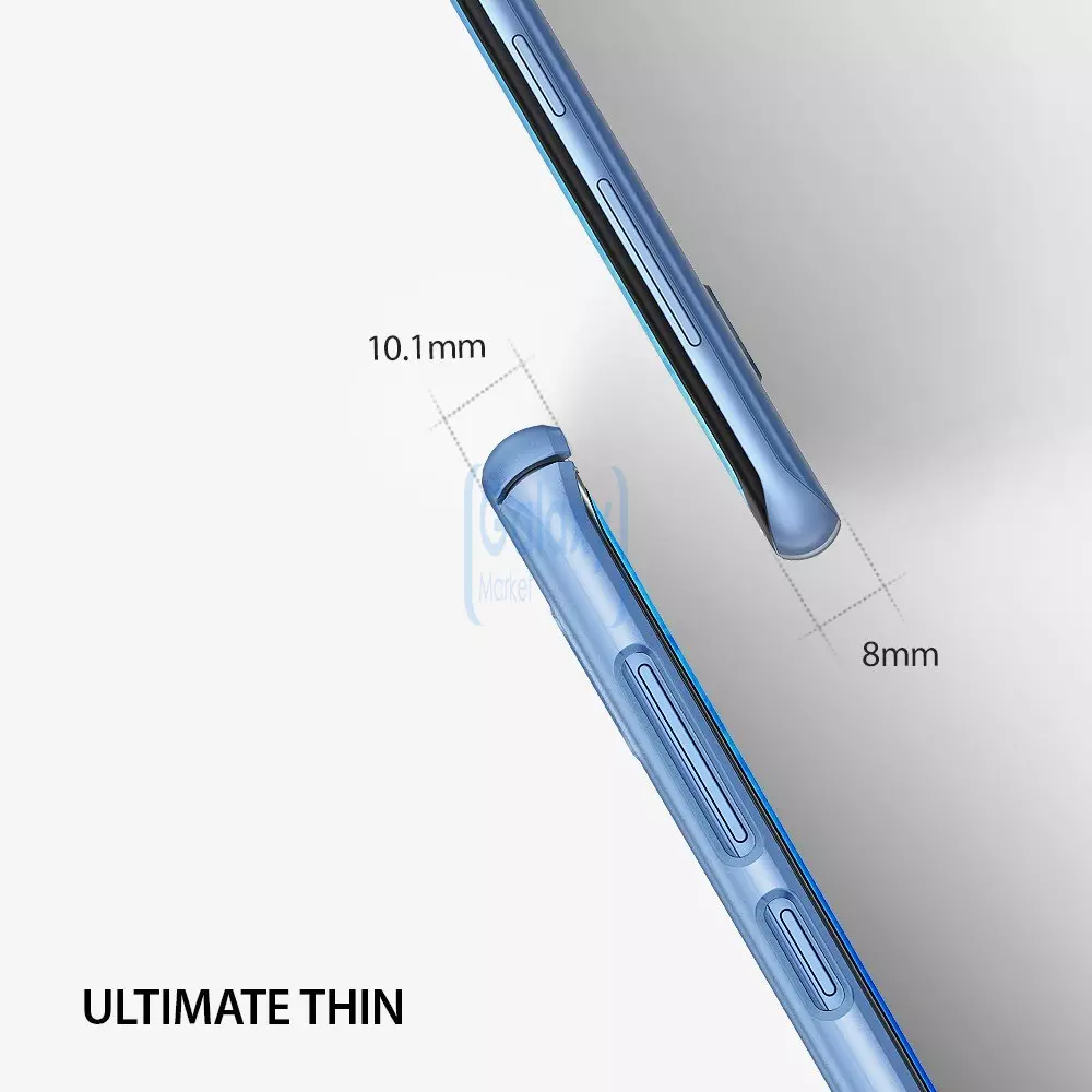 Чехол бампер Ringke Slim Case для Samsung Galaxy S8 Plus Blue Pearl(Блакитна перлина)