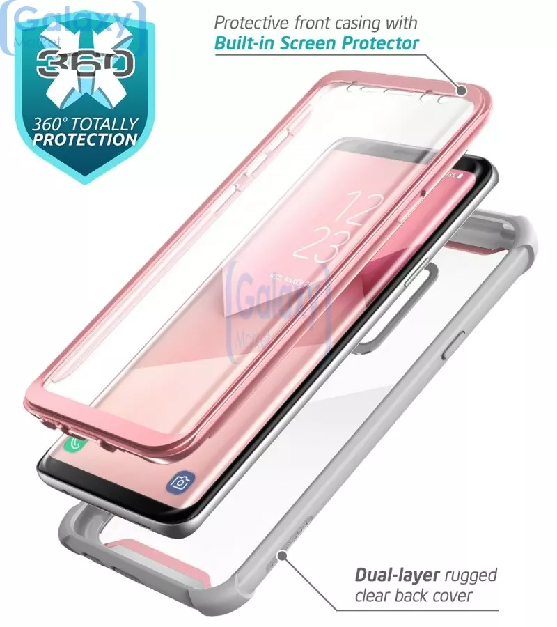 Чехол бампер i-Blason Ares Case для Samsung Galaxy S9 Plus Pink (Розовый)