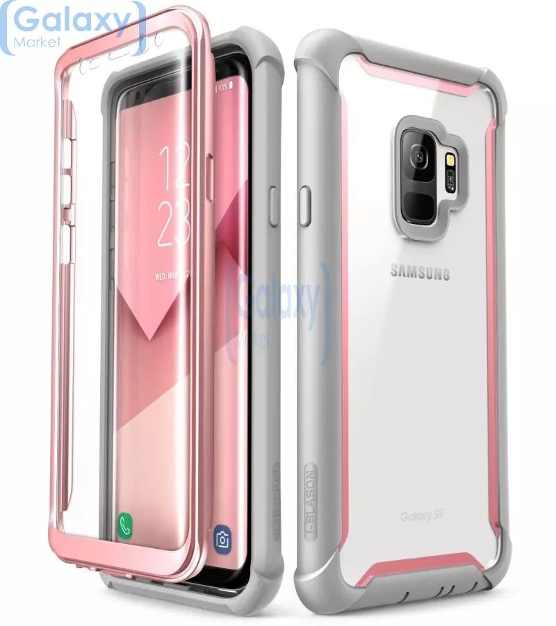 Чехол бампер i-Blason Ares Case для Samsung Galaxy S9 Plus Pink (Розовый)
