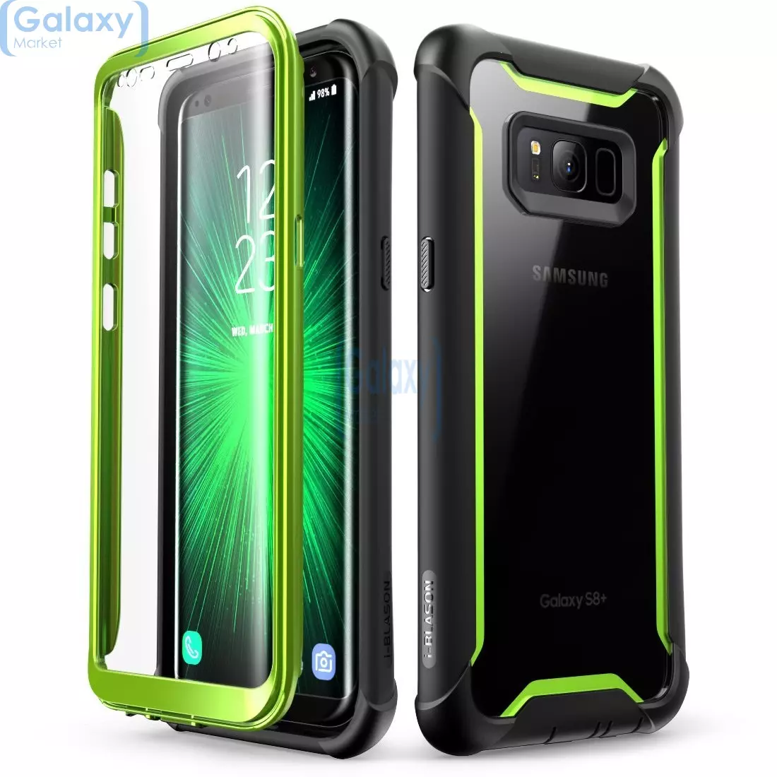 Чехол бампер i-Blason Ares Case для Samsung Galaxy S8 Plus G955F Green (Зеленый)