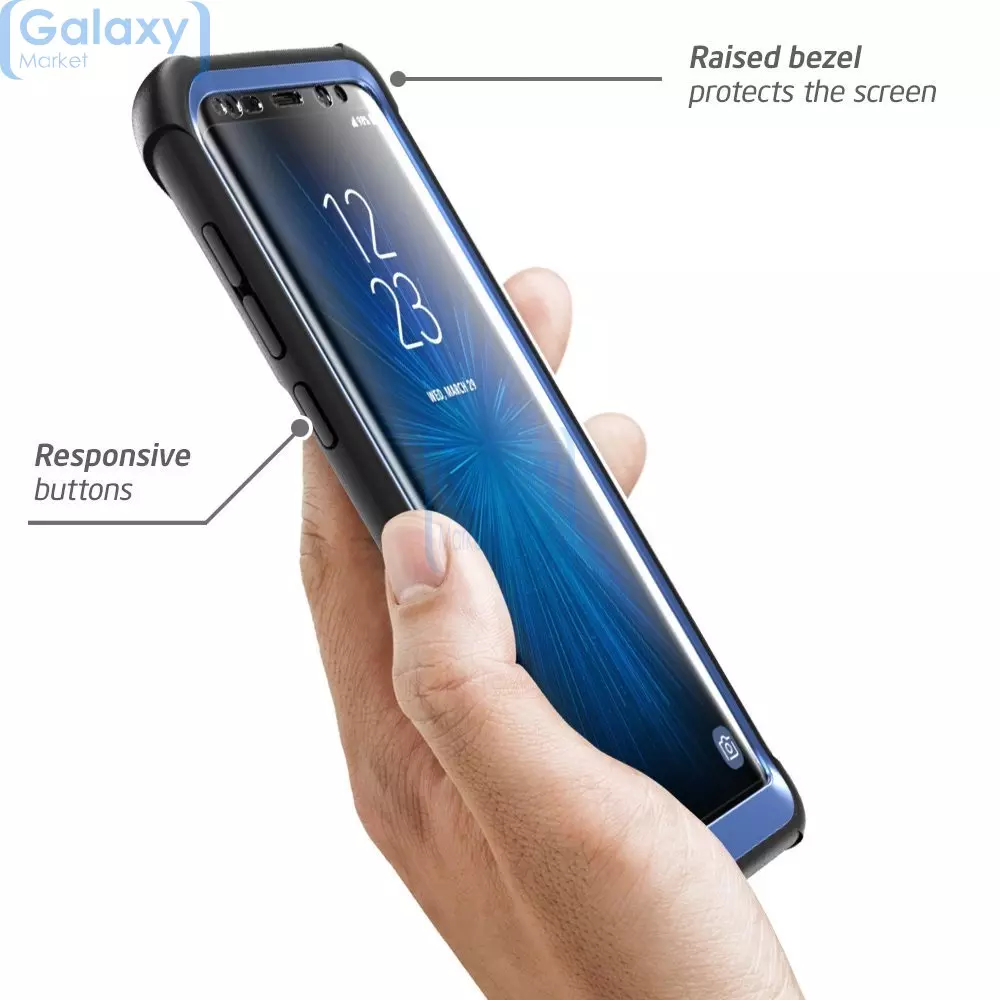 Чехол бампер i-Blason Ares Case для Samsung Galaxy S8 Plus G955F Blue (Синий)