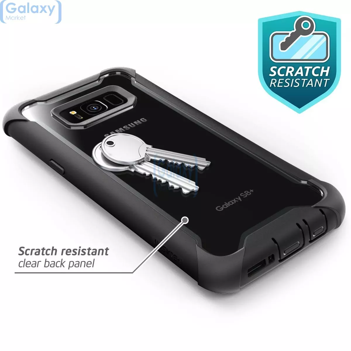 Чехол бампер i-Blason Ares Case для Samsung Galaxy S8 Plus G955F Black (Черный)