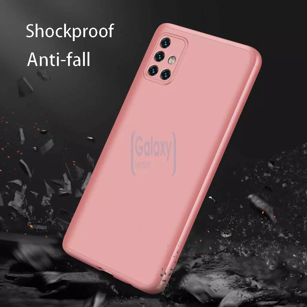 Чехол бампер GKK Dual Armor для Samsung Galaxy A51 Rose Gold (Розовое золото) Чехол бампер GKK Dual Armor для Samsung Galaxy A51 Rose Gold (Розовое золото)