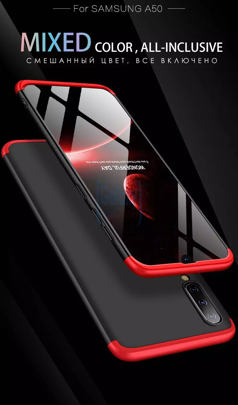 Чехол бампер GKK Dual Armor для Samsung Galaxy A30s Black\Blue (Черный\Синий) Чехол бампер GKK Dual Armor для Samsung Galaxy A30s Black\Blue (Черный\Синий)