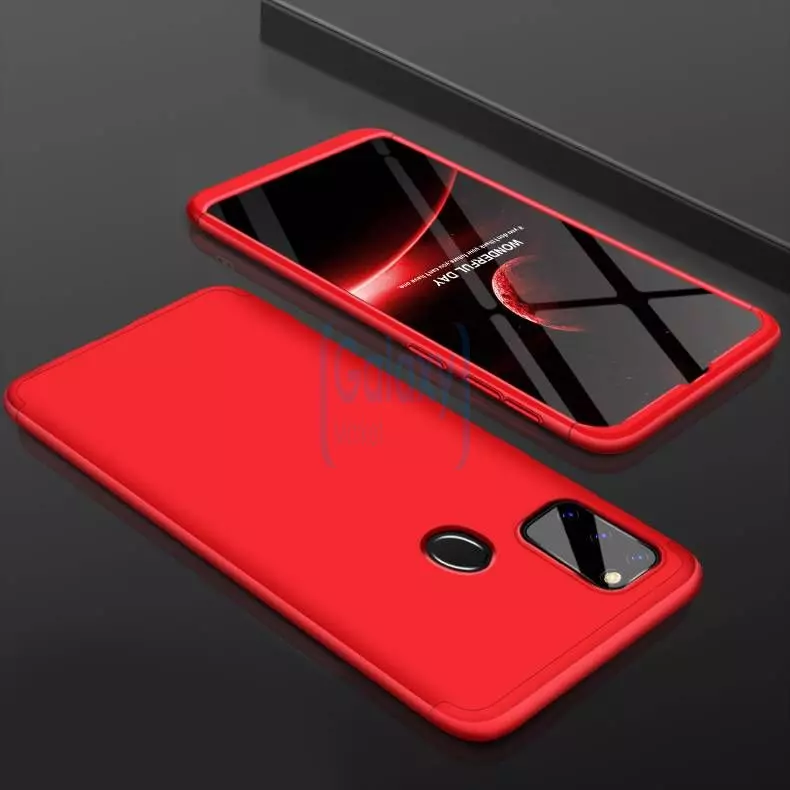 Чехол бампер GKK Dual Armor для Samsung Galaxy M21 Red (Красный) Чехол бампер GKK Dual Armor для Samsung Galaxy M21 Red (Красный)