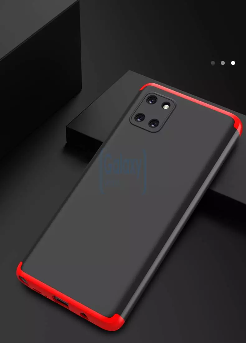 Чехол бампер GKK Dual Armor для Samsung Galaxy Note 10 Lite Red (Красный)