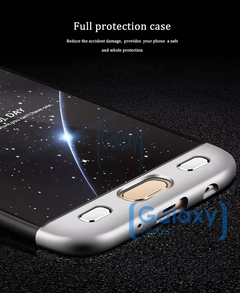 Чехол бампер GKK Dual Armor Case для Samsung Galaxy J5 2017 J530 Navy Blue (Синий)