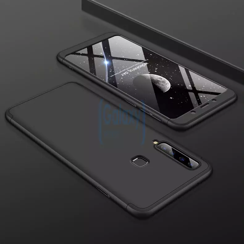 Чехол бампер GKK Armor Dual Case для Samsung Galaxy A9 2018 Black (Черный)