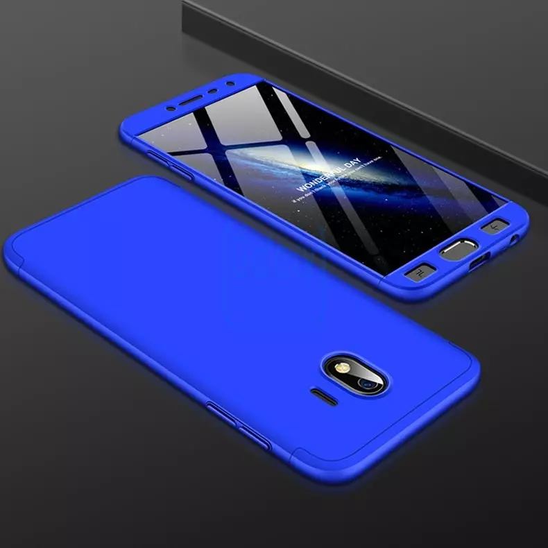 Чехол бампер GKK Dual Armor Case для Samsung Galaxy J4 (2018) Blue (Синий)