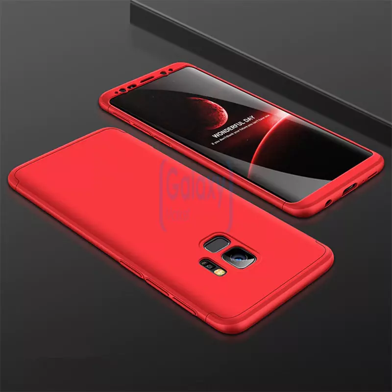 Чехол бампер GKK Dual Armor Case для Samsung Galaxy S9 Red (Красный)