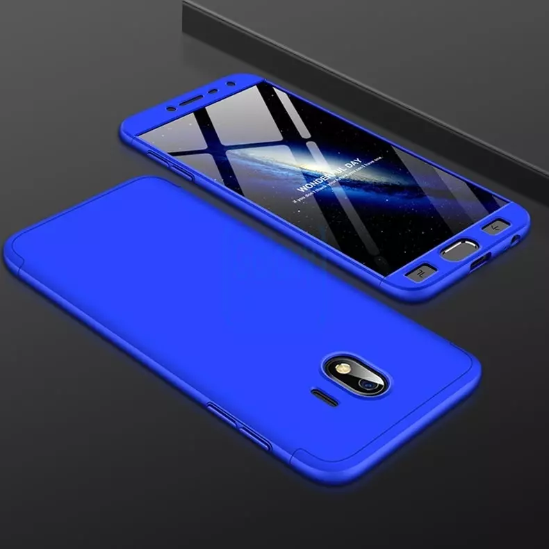 Чехол бампер GKK Dual Armor Case для Samsung Galaxy J4 Prime Blue (Синий)