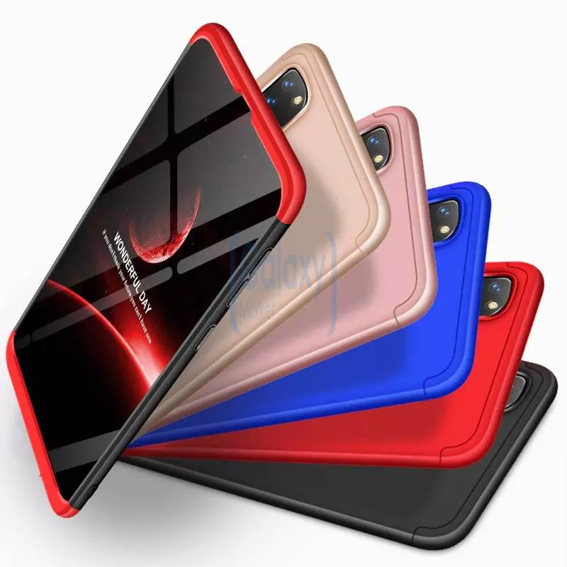 Чехол бампер GKK Dual Armor для Samsung Galaxy M31 Red (Красный)