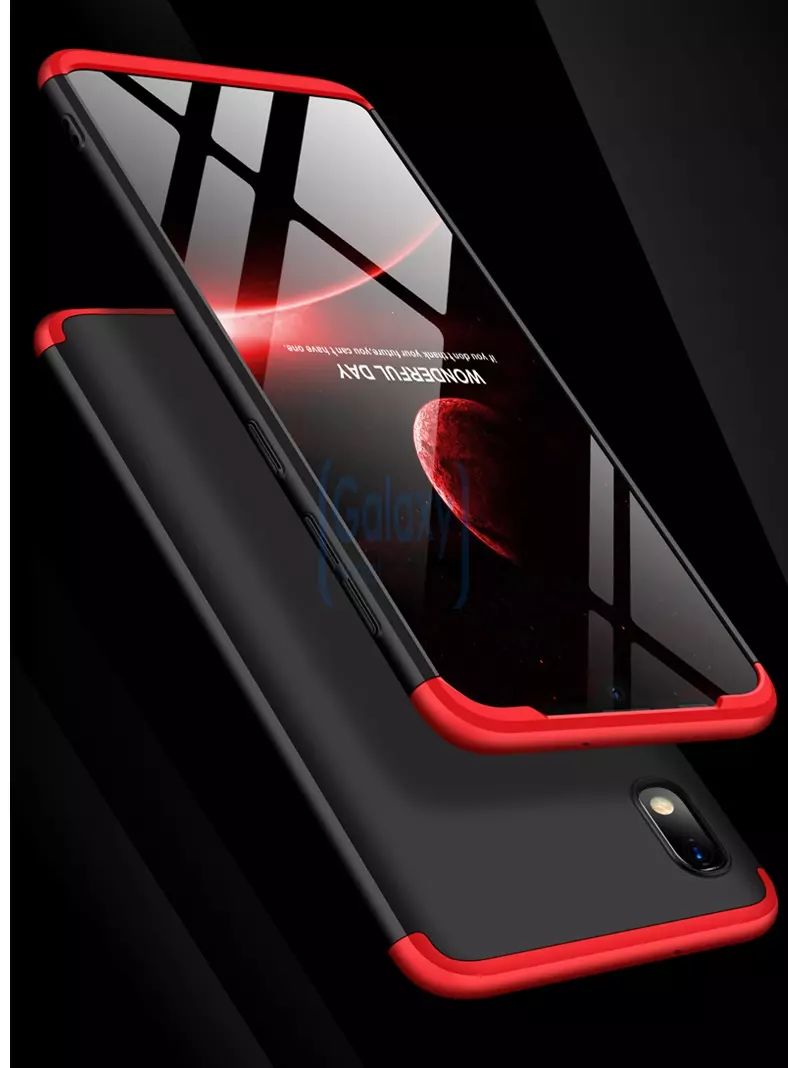 Чехол бампер GKK Armor Dual Case для Samsung Galaxy A9 2018 Black\Red (Черный\Красный) Чехол бампер GKK Armor Dual Case для Samsung Galaxy A9 2018 Black\Red (Черный\Красный)