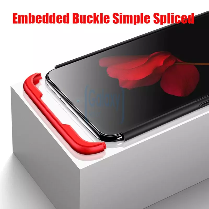 Чехол бампер GKK Dual Armor для Samsung Galaxy Note 10 Plus Red (Красный)
