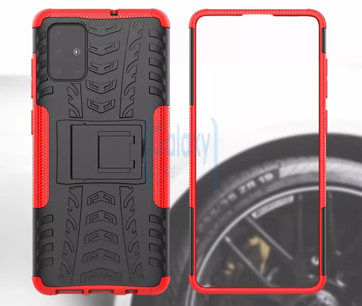 Чехол бампер Nevellya Case для Samsung Galaxy A51 Blue (Синий)