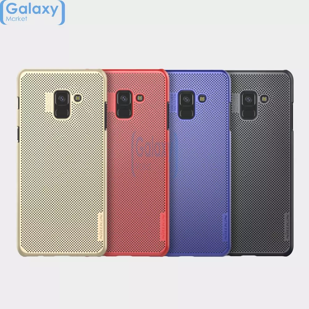 Чехол бампер Nillkin Air Case для Samsung Galaxy A8 Plus Red (Красный)