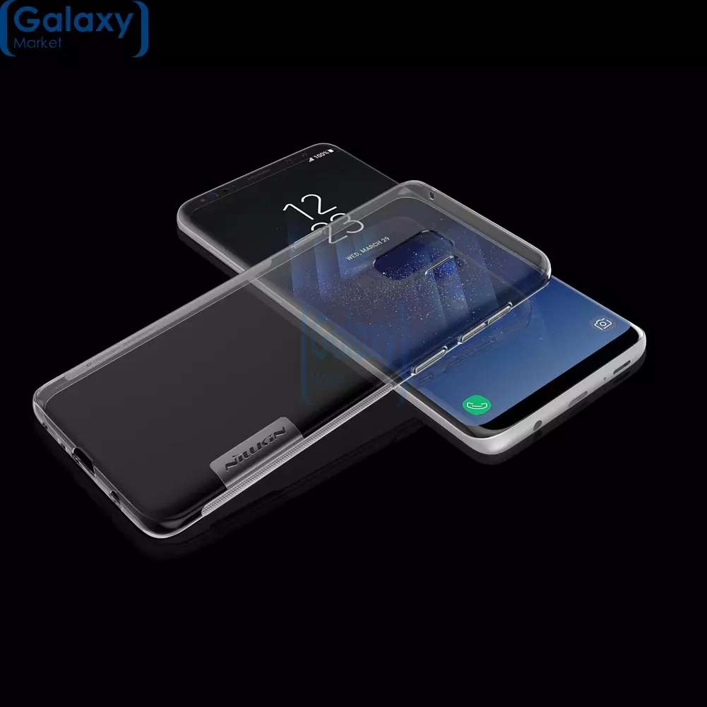 Чехол бампер Nillkin Nature TPU Case для Samsung Galaxy S9 Plus White (Белый)