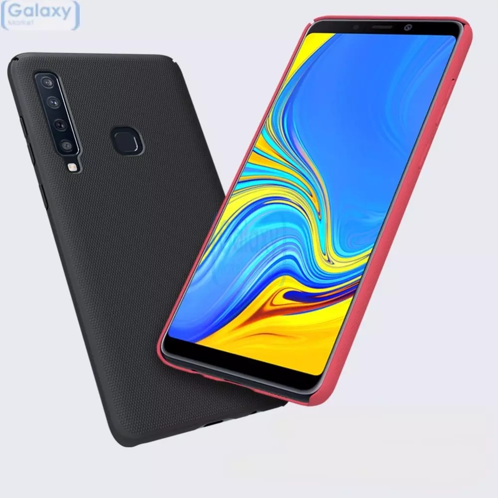 Чехол бампер Nillkin Super Frosted Shield Series для Samsung Galaxy A9 2018 White (Белый)