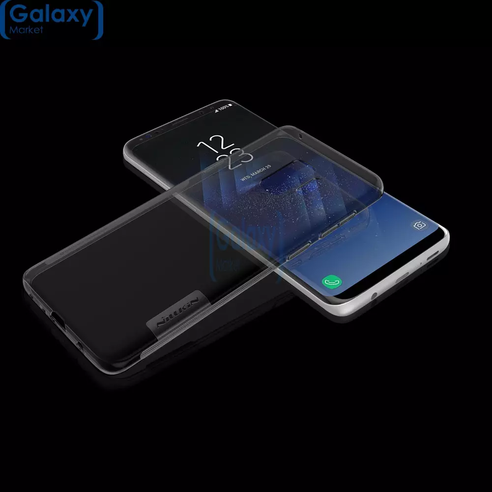 Чехол бампер Nillkin Nature TPU Case для Samsung Galaxy S9 Plus Gray (Серый)