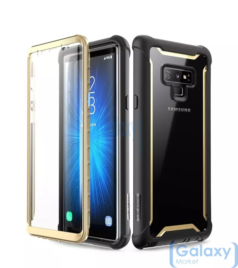 Чехол бампер i-Blason Ares Case для Samsung Galaxy Note 9 Gold (Золотой)