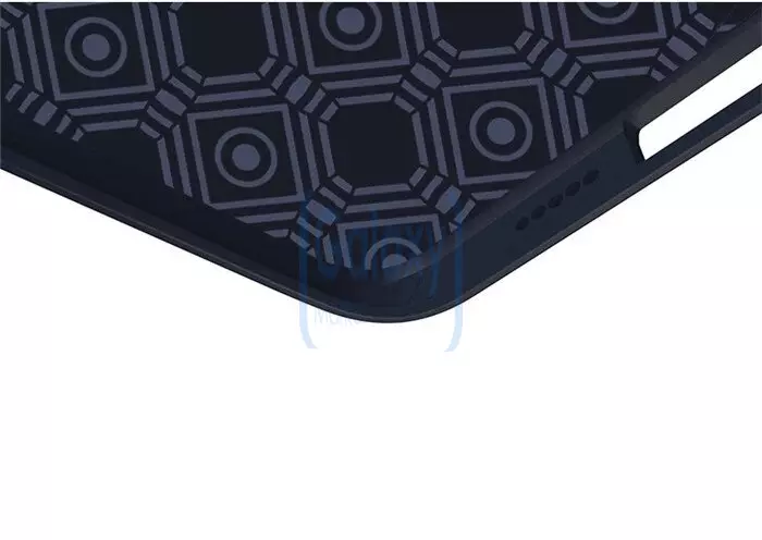 Чехол бампер IDOOLS Leather Fit Case для Samsung Galaxy A8 2018 Navy Blue (Синий)