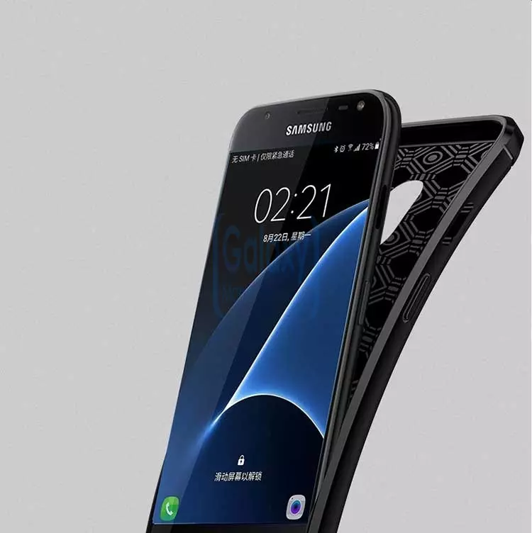 Чехол бампер IDOOLS Leather Fit Case для Samsung Galaxy Note 9 Navy Blue (Синий)