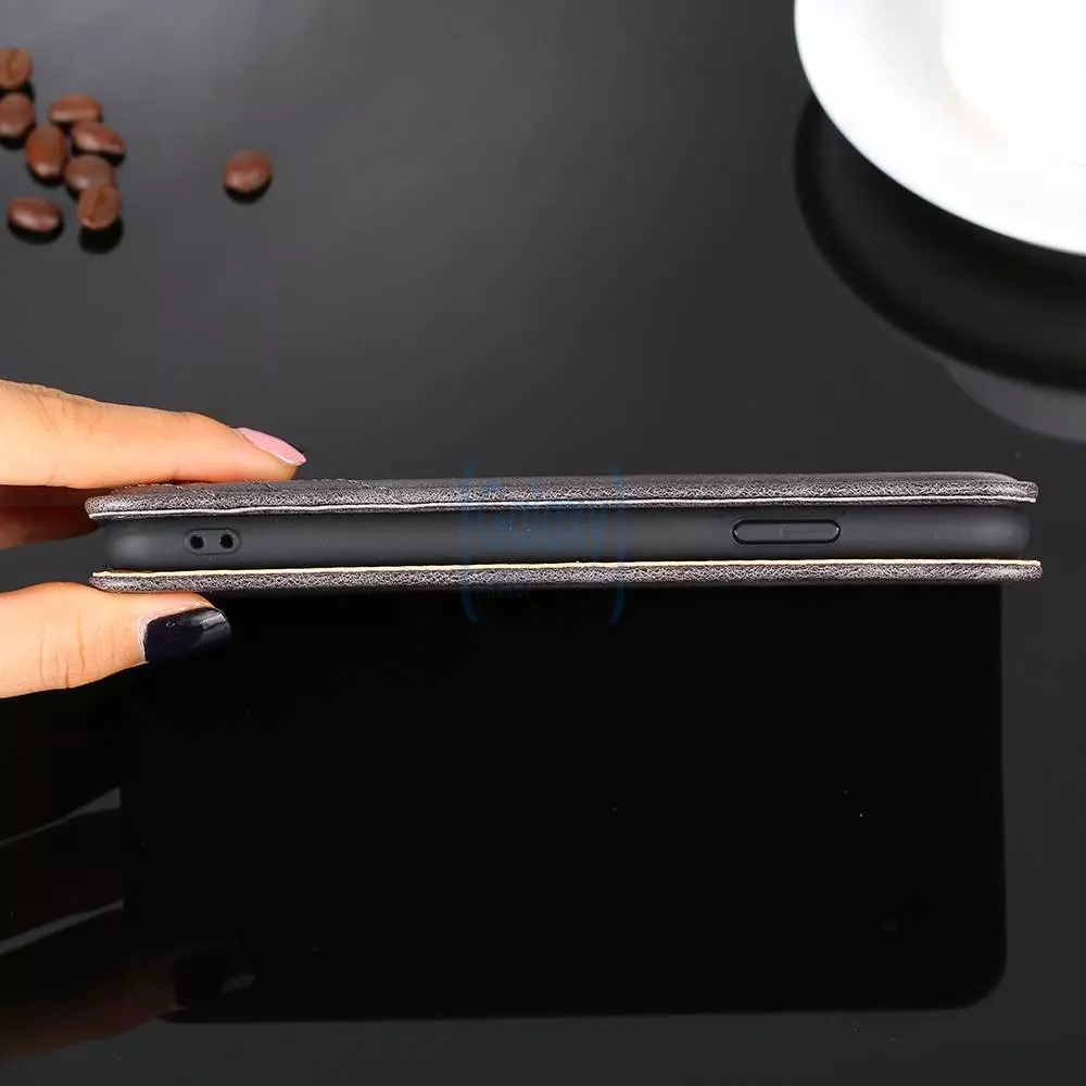 Чехол книжка IDOOLS Retro Case для Samsung Galaxy Note 20 Gray (Серый)