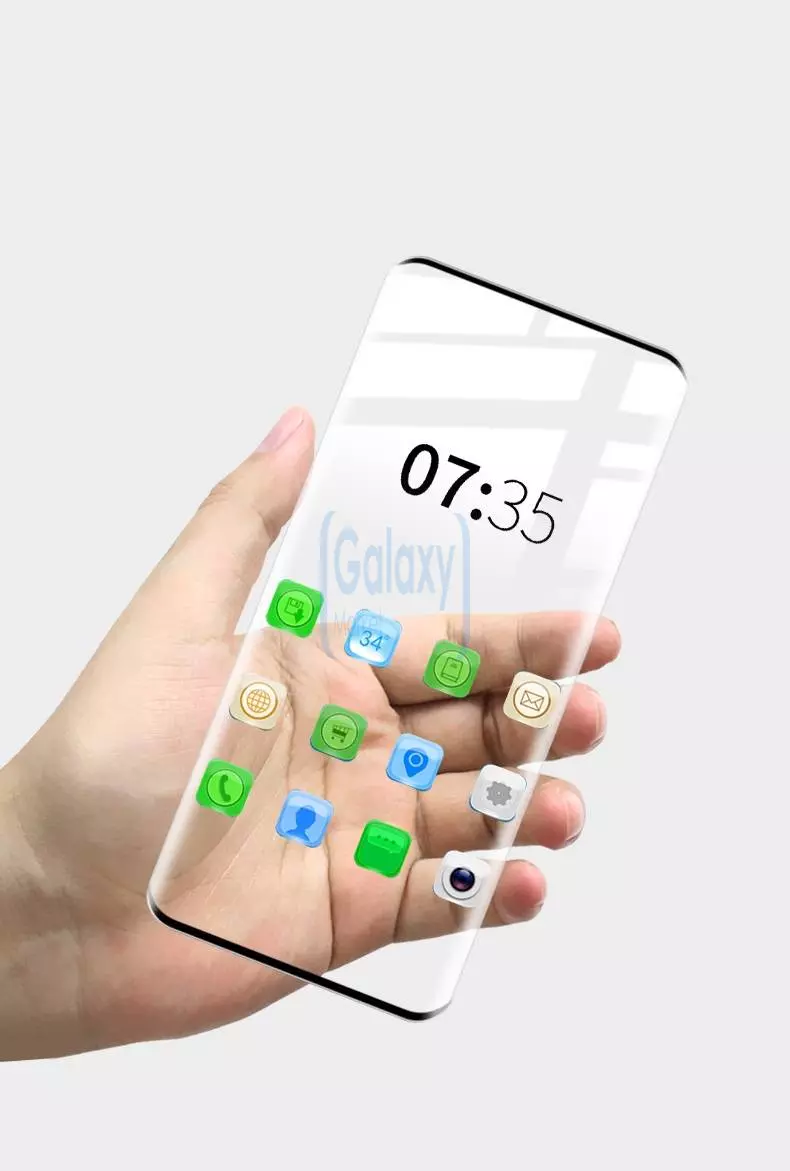 Защитное стекло Imak Full Cover Glass для Samsung Galaxy S20 Black (Черный)