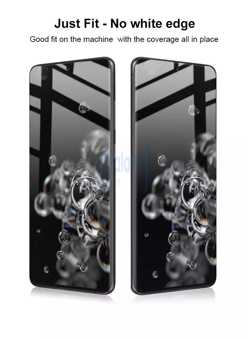 Защитное стекло Imak Full Cover Glass для Samsung Galaxy S20 Ultra Black (Черный)