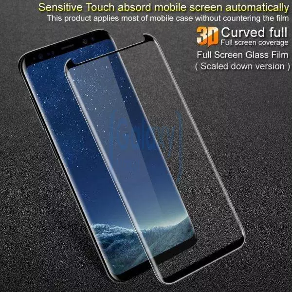 Защитное стекло Imak Full Cover Glass для Samsung Galaxy A20s Black (Черный)